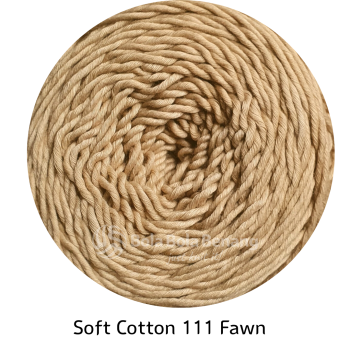 Soft Cotton Plain – Big Ply – SCB Polos 111 Fawn