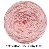 Soft Cotton Plain – Big Ply – SCB Polos 115 Peachy Pink