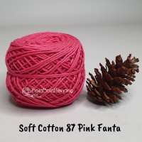 Soft Cotton Plain – Big Ply – SCB Polos 87 Pink Fanta
