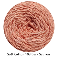 Soft Cotton Plain – Big Ply – SCB Polos 103 Dark Salmon