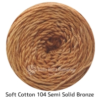 Soft Cotton Plain – Big Ply – SCB Polos 104 Semi Solid Bronze