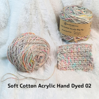 Soft Cotton Acrylic (SCA) Hand Dyed 02 – Big Ply – BolaBolaBenang x Serat Magami