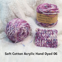 Soft Cotton Acrylic (SCA) Hand Dyed 06 – Big Ply – BolaBolaBenang x Serat Magami