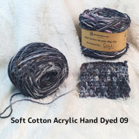 Soft Cotton Acrylic (SCA) Hand Dyed 09 – Big Ply – BolaBolaBenang x Serat Magami