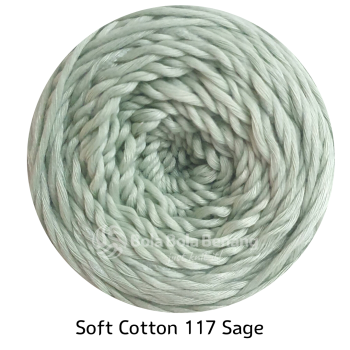 Soft Cotton Plain – Big Ply – SCB Polos 117 Sage