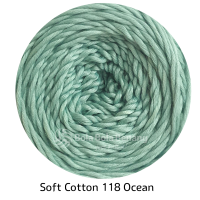 Soft Cotton Plain – Big Ply – SCB Polos 118 Ocean